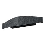 Ledvance Decor Flat Felt Wandlamp Grijs 13W 450lm - 830 Warm Wit