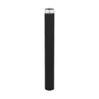 Eglo Sokkel Lamp Castelnuovo Aluminium Zwart| IP65- Geschikt voor 1x GU10